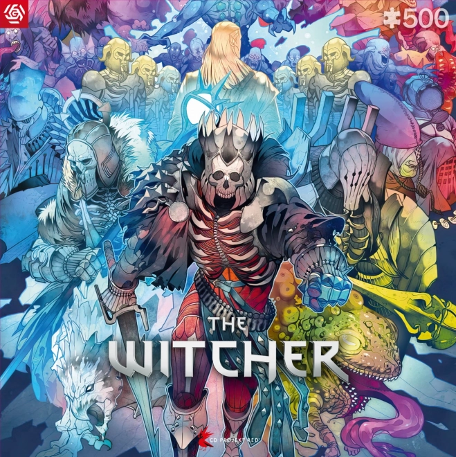 Puzzle The Witcher: Frakcia monštrá 500 dielikov