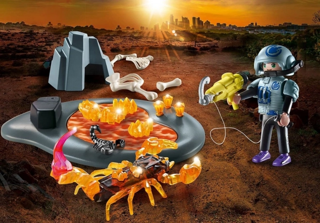 Playmobil Dino Rise Začiatočná Sada Boj s Ohnivým Škorpionom