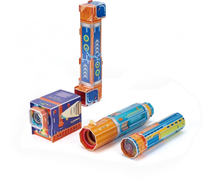 3D Puzzle s farbami a svetlom