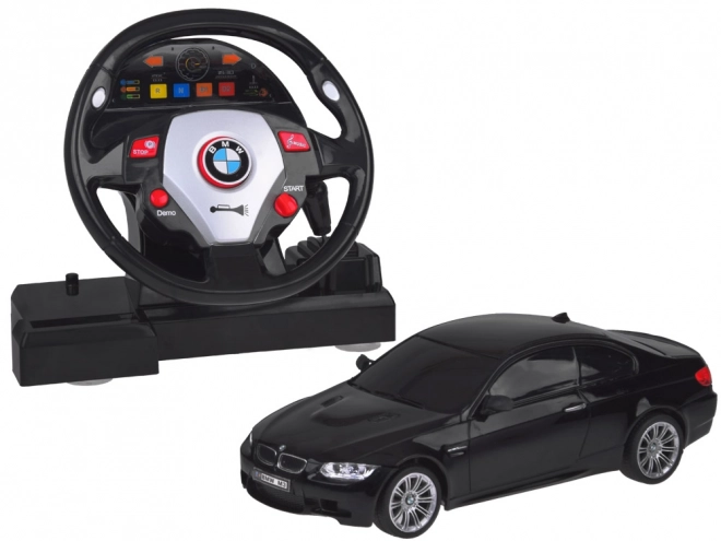 Športové autíčko BMW s volantom na diaľkové ovládanie
