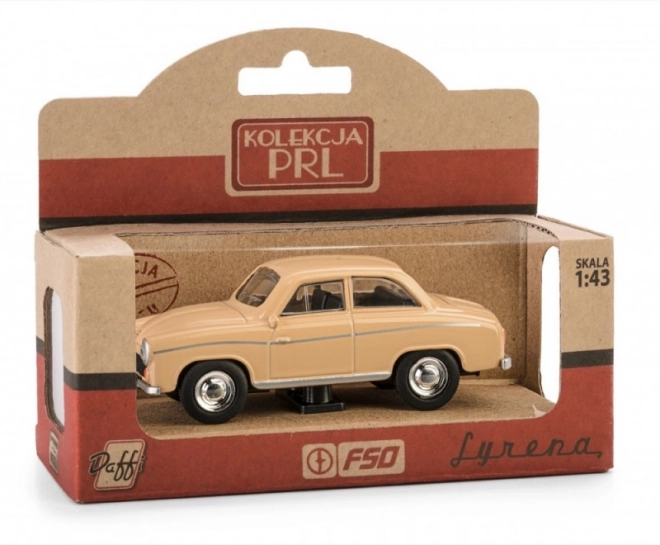 Pojazd Syrena 104 Bežový