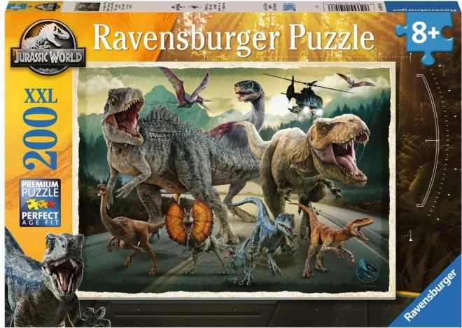 Puzzle Jurský svet XXL 200 dielikov