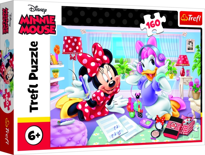 Hravý motív MINNIE a DAISY