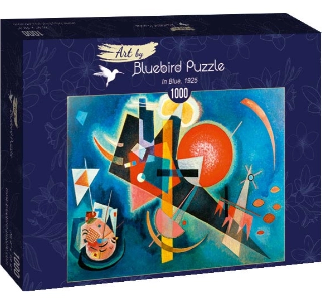 Puzzle Modrá Vtáčik 1000 Dielikov