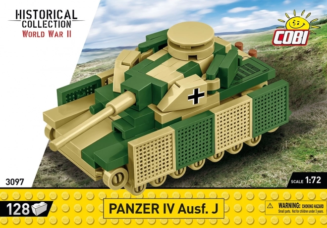 Tank Panzer IV Ausf. J z kociek COBI