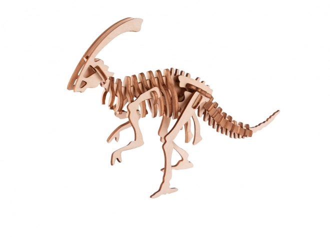 Drevené 3D puzzle Parasaurolophus