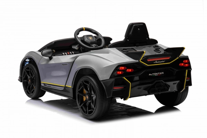 Detský elektromobil Lamborghini Invencible – šedá