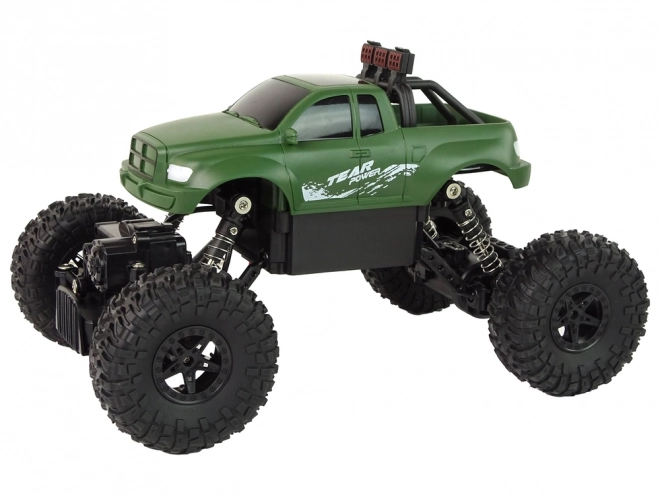 Zelené R/C Auto na Diaľkové Ovládanie 2.4 GHz 1:18