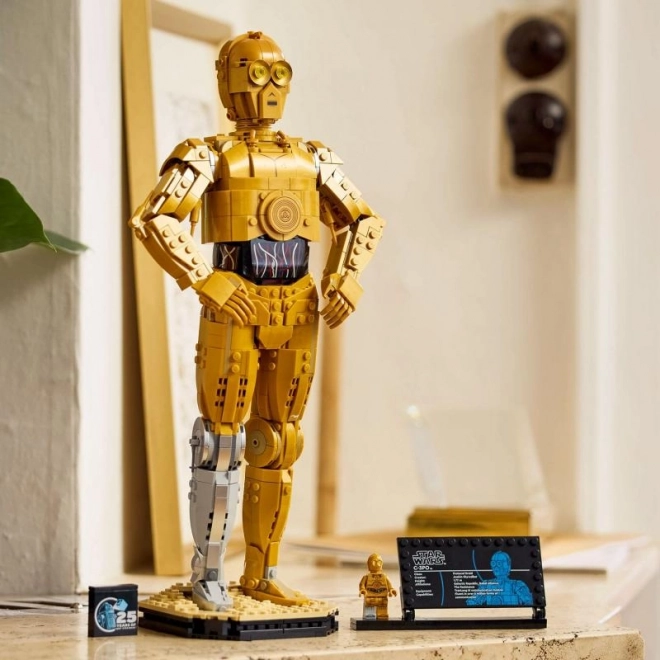 Skladací droid LEGO Star Wars C-3PO