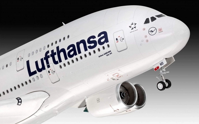 Plastikový model lietadla Airbus A380-800 Lufthansa Nový dizajn