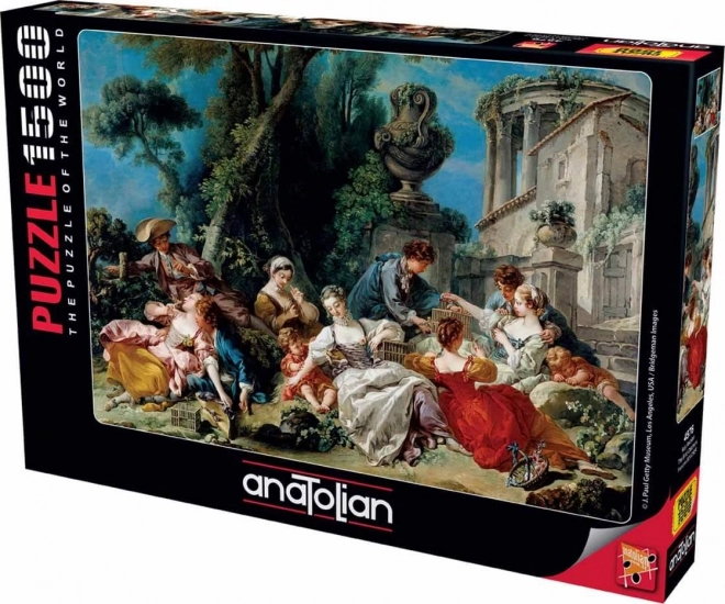 Anatolian puzzle Lovci vtákov 1500 dielikov