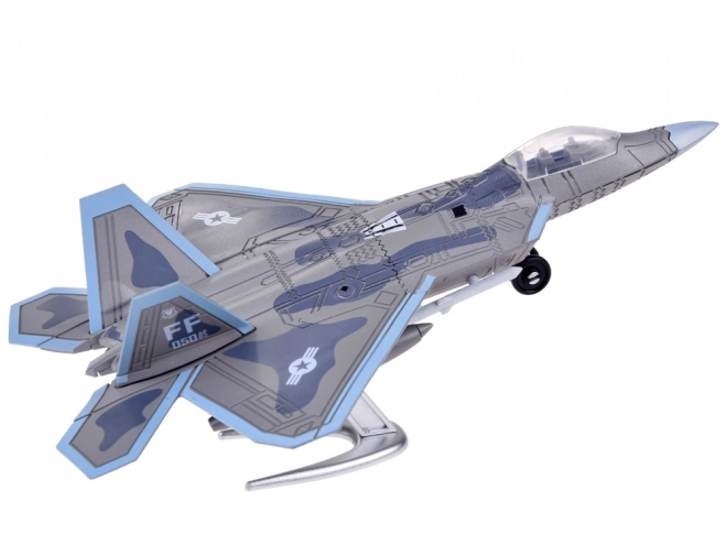 Stavebnica model lietadla F-22 1:100