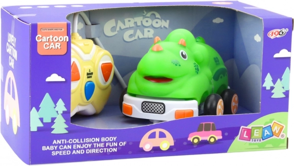 Detské zrkadlovo ovládané autíčko Dino