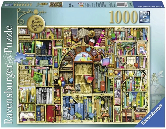 Ravensburger Puzzle Bizarná Knižnica 2, 1000 Dielikov