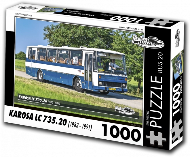 Retro puzzle Autobus Karosa LC 735