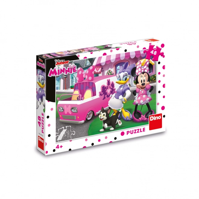 Detské puzzle Minnie a Daisy 48 dielov