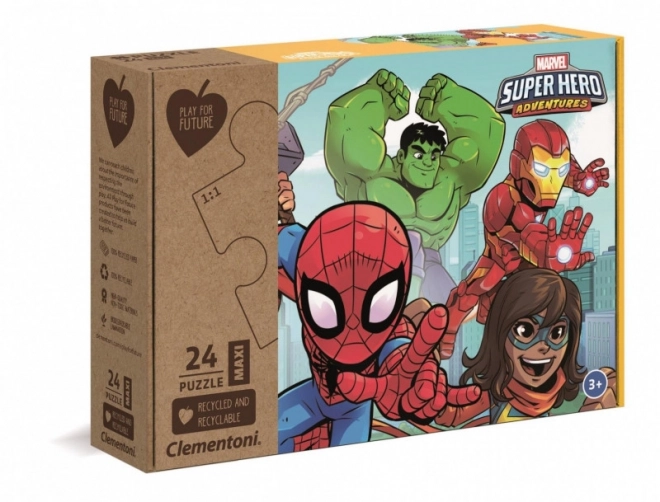 Clementoni Puzzle Superhrdinovia Marvel MAXI