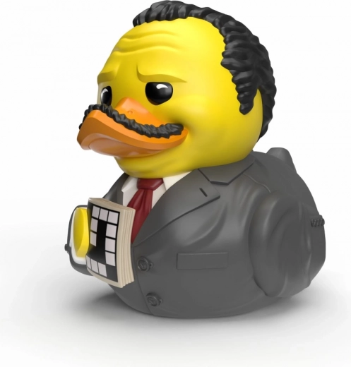 Detailný oblek a ikonický vzhľad