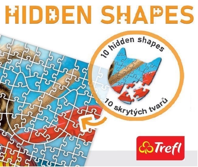 Trefl: Hidden Shapes - Výlet karavanom