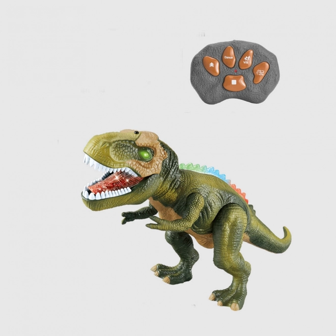 Diaľkovo ovládaný Dino T-Rex so svetlami a zvukmi