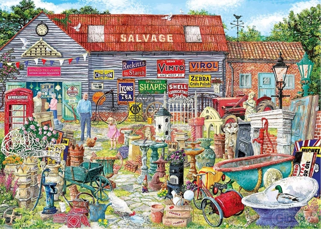 Gibsons puzzle Hrnce a veteš 2000 dielikov