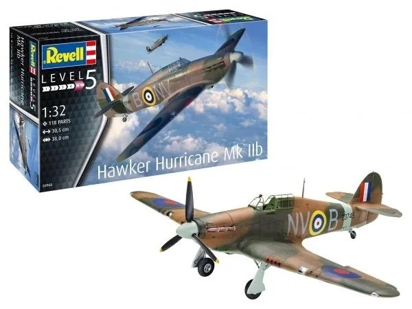 Model lietadla Hawker Hurricane MK IIB