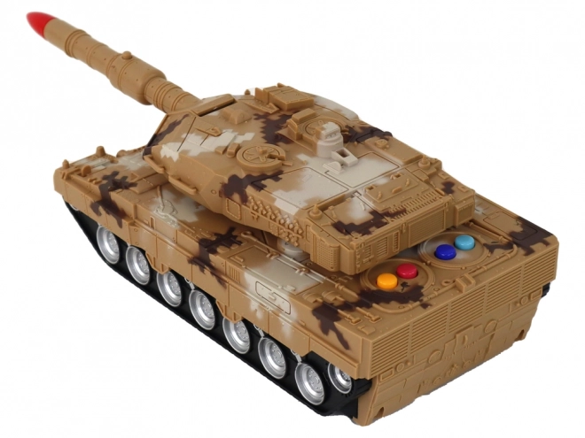 RC Tank Diaľkovo Ovládaný Žltý