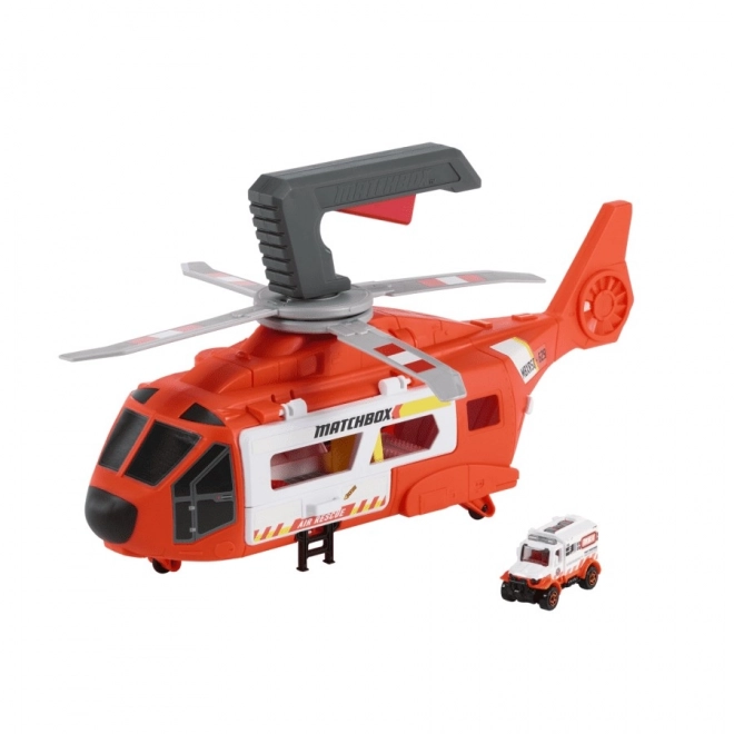 Záchranárska helikoptéra Matchbox