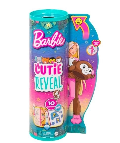 Bábika Barbie Cutie Reveal Mačička