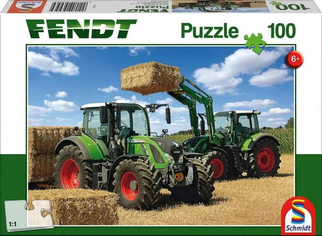 Puzzle Traktory Fendt 724 Vario a Fendt 716 Vario