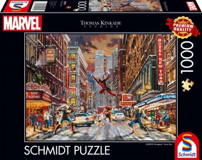 Puzzle Marvel: Deadpool 1000 dielikov