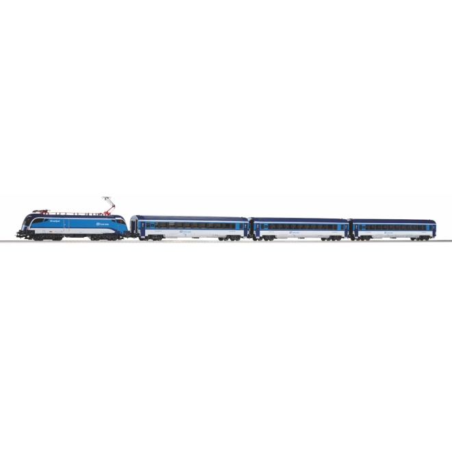 Detailný model ČD railjet s osvetlením