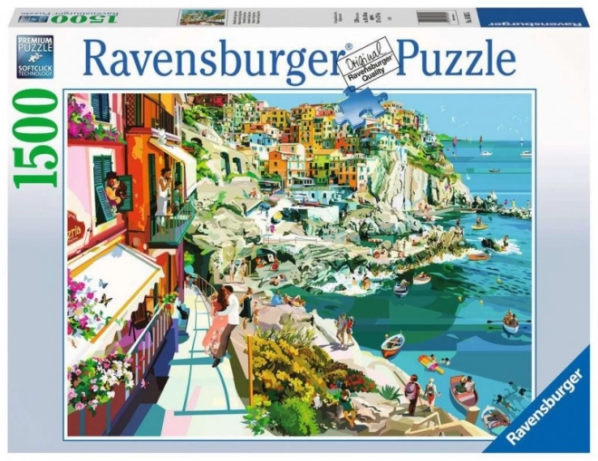 Ravensburger Puzzle 2D 1500 dielikov: Cinque Terre