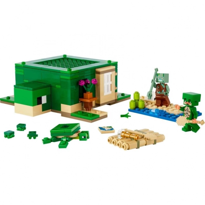 LEGO Minecraft Želví dom na pláži