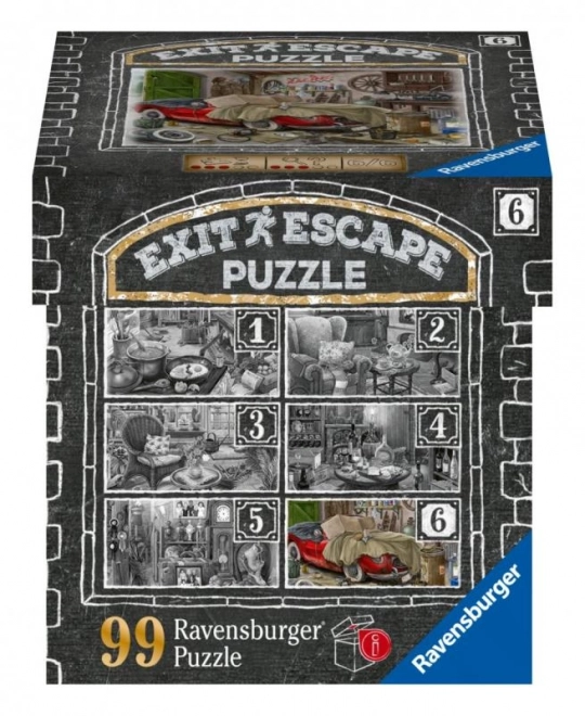 Ravensburger Exit puzzle - Strašidelné sídlo