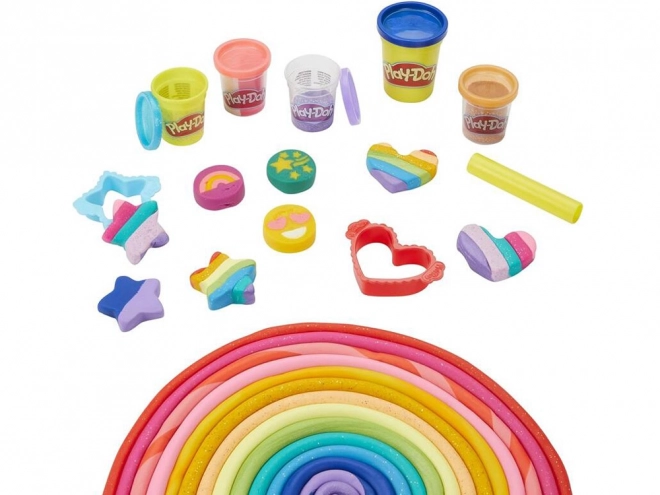 Play-Doh Veselé Farby 21 Tub + Formičky