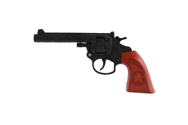 Revolver na kapsle 8 rán plast 20 cm