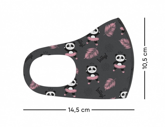 Antibakteriálne rúško pre deti Panda