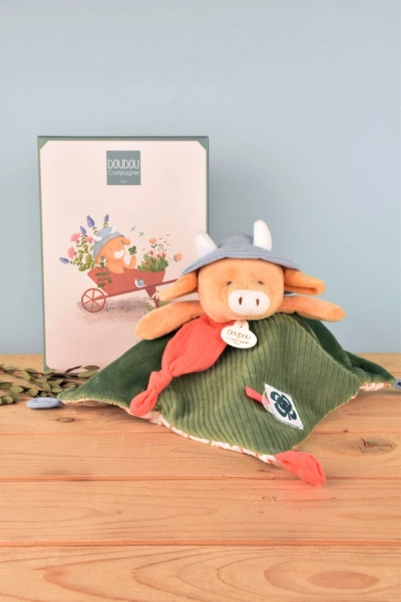 Doudou Darčeková sada Plyšový maznáčik Kravička Aneth 27 cm