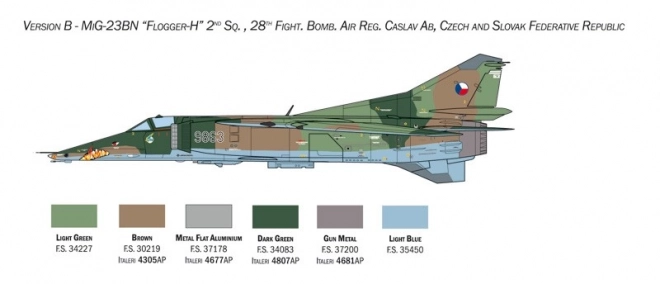 Plastikový model MiG-27/MiG-23BN Flogger 1/48