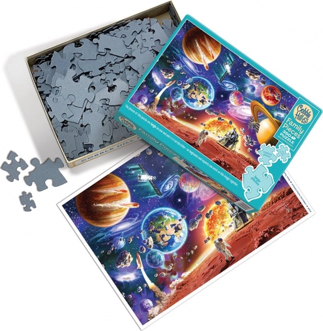 Rodinné puzzle Cesty vesmírem 350 dielikov