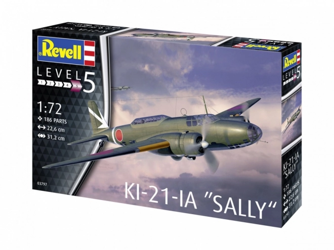 Model lietadla Ki-21-LA Sally 1/72