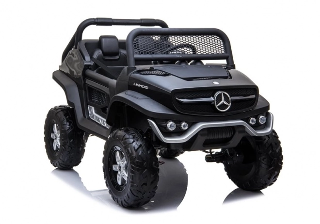 Auto na batériu Mercedes Unimog čierne