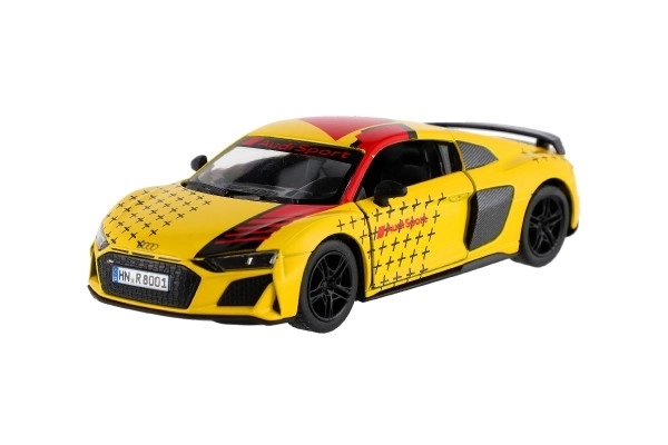 Model auta Audi R8 Coupé na spätné natiahnutie