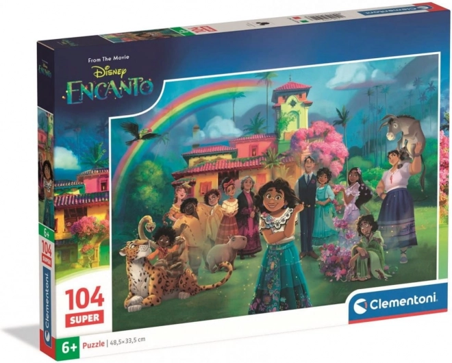 Puzzle Encanto: Rodina SUPER 104 dielikov