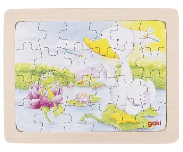 Drevené puzzle Ovečka