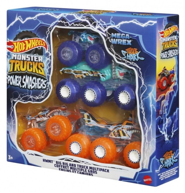 Tahač a Truck Hot Wheels Power Smashers