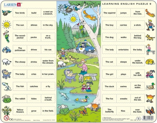 Larsen Puzzle Angličtina: U lesa