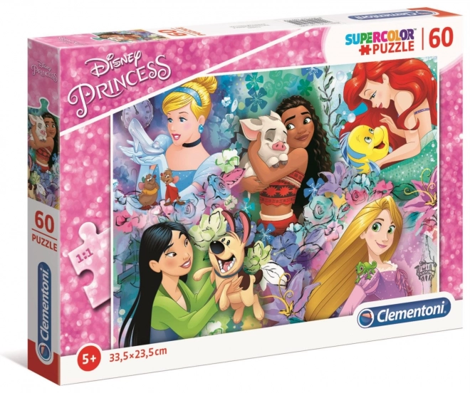 Clementoni Puzzle Disney Princezné 60 Dielikov