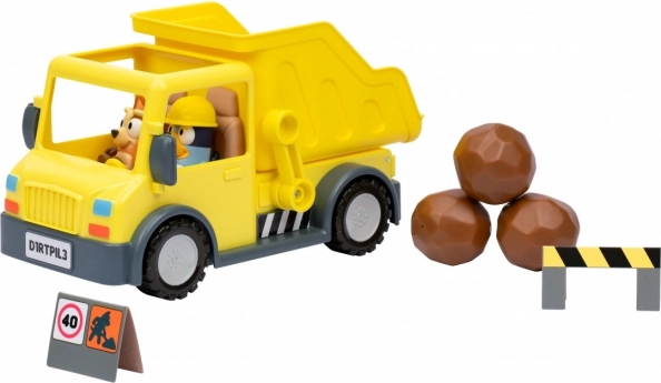 Bluey Set Sklápačky s 2 Figúrkami